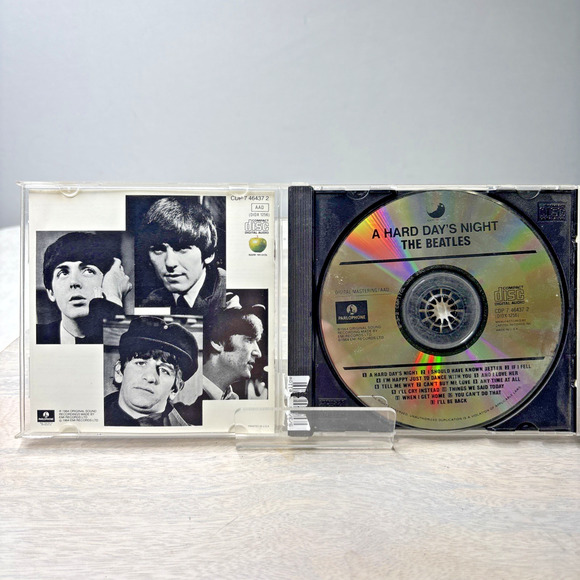 The Beatles – A Hard Day’s Night CD 1987 Parlophone Stereo UK Press Classic Rock - Picture 3 of 5
